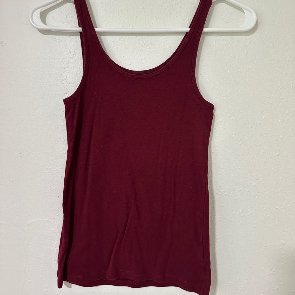 GAP Deep Red Tank Top
